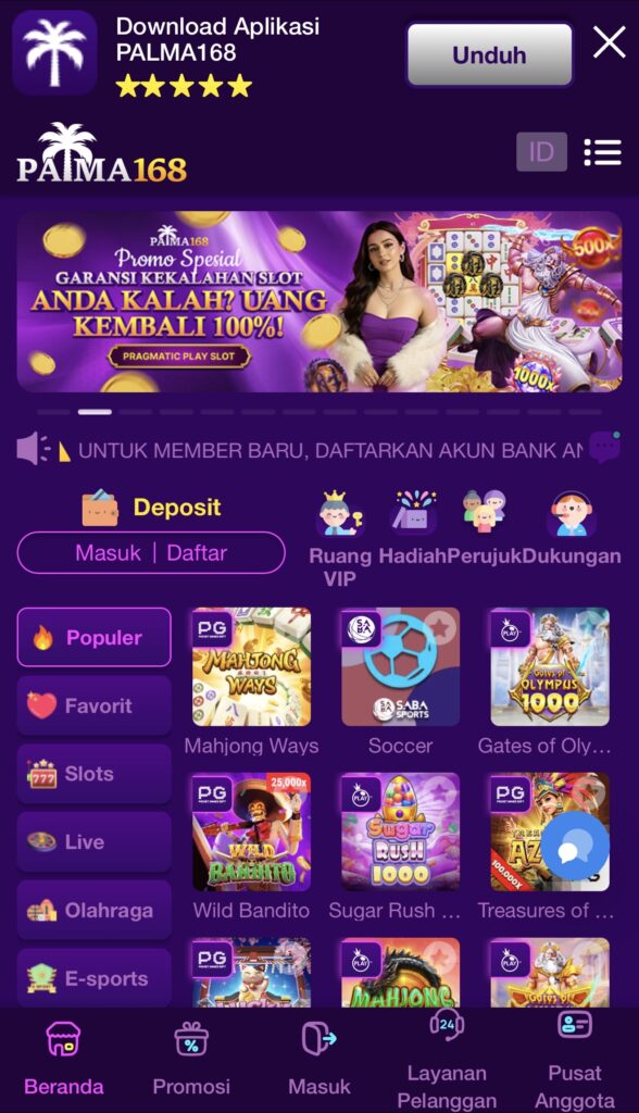 Langkah Pertama Daftar