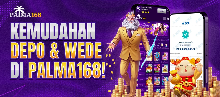 Kemudahan Depo & Wede di PALMA168